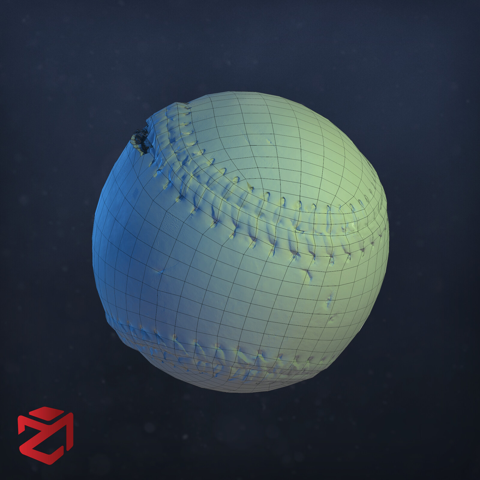 Baseball - Wireframe