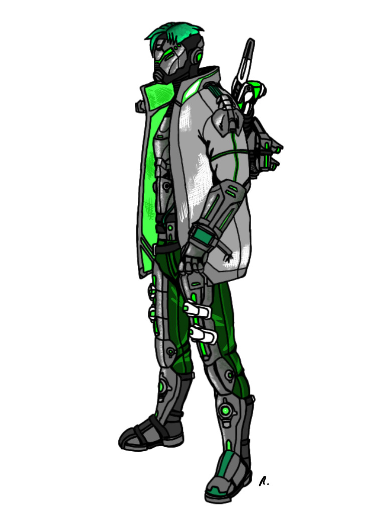 ArtStation - apex legends crypto skin concept called, future cybernetic