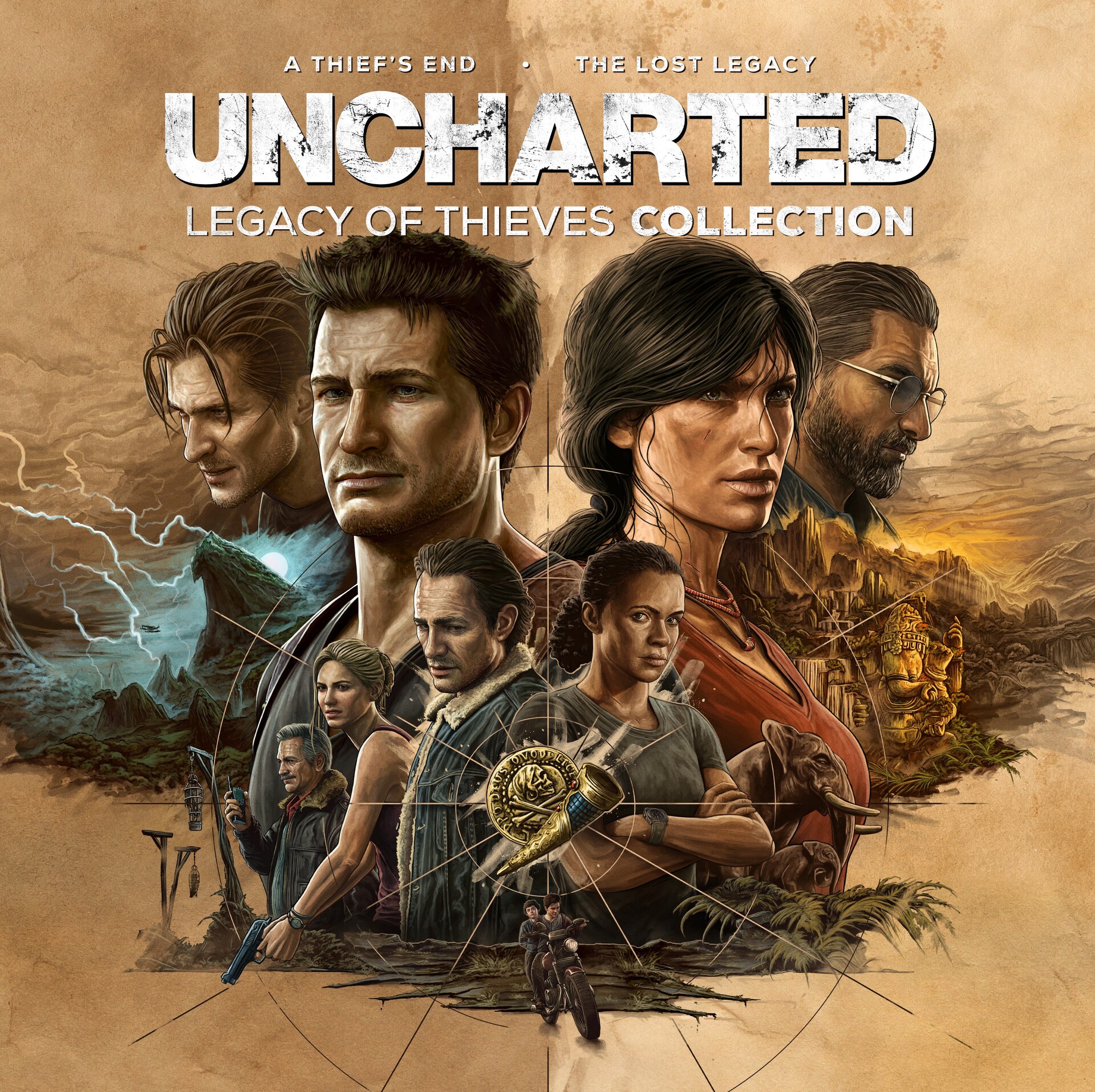 Jake Kontou - UNCHARTED: Legacy of Thieves Collection Key Art