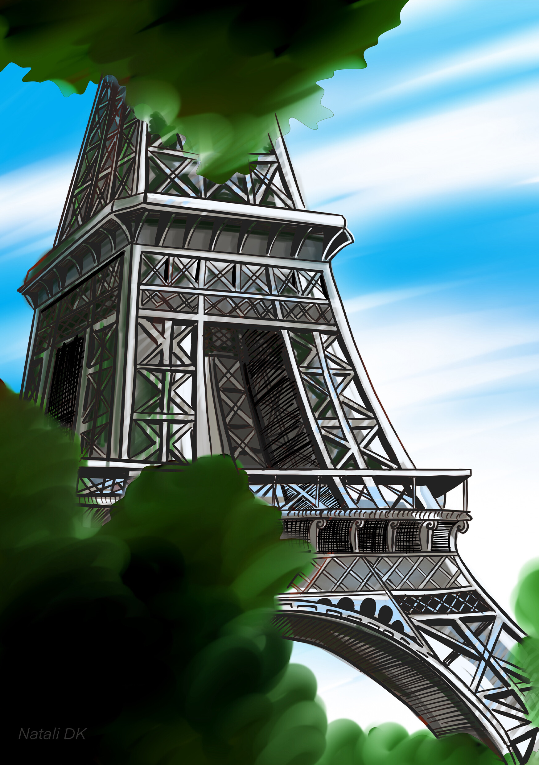 ArtStation - La Tour Eiffel