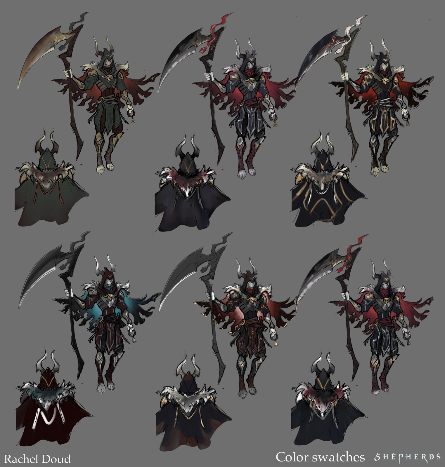 Reaper color explorations 