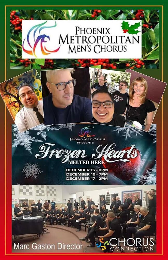Phoenix Metropolitan Gay Men’s Chorus concert  Ad