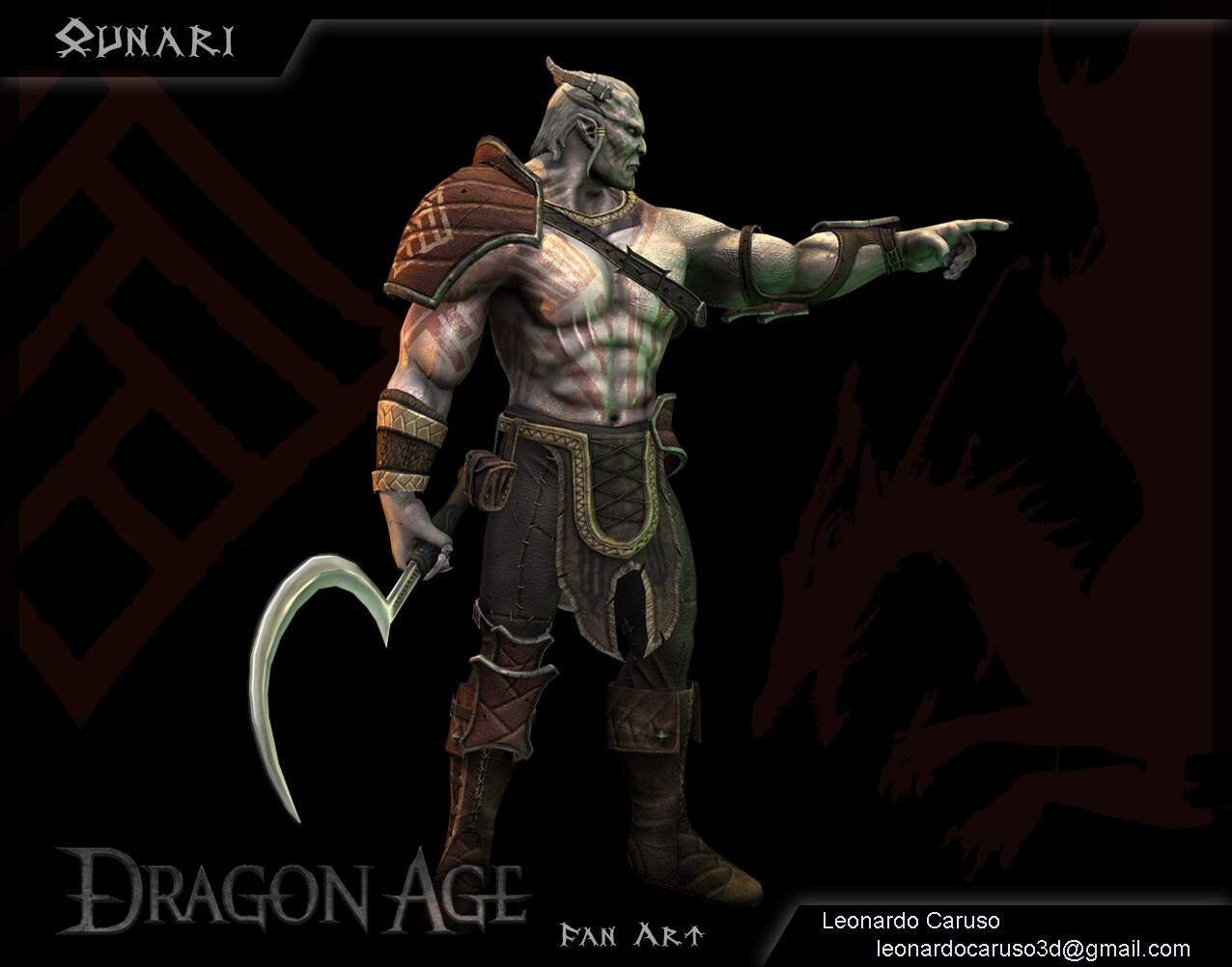 Artstation Qunari Dragon Age