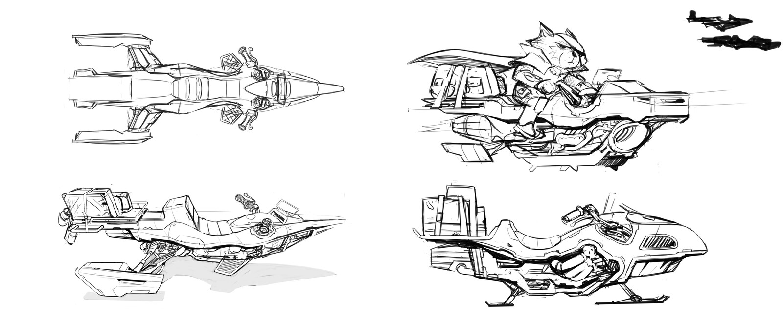 Scooter Sketches