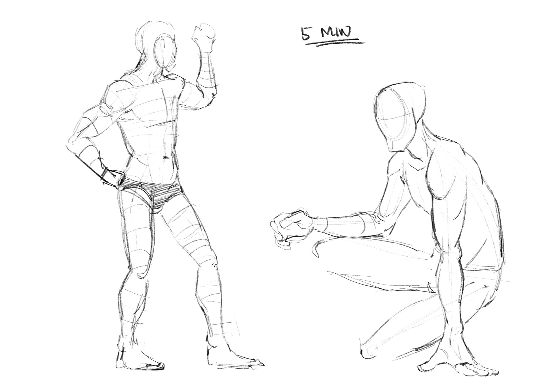 Pose Reference — ^^^ A few new free pose references that I did this...