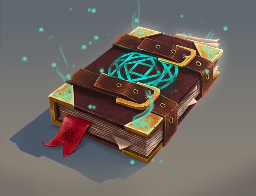 Artstation - Magic Book