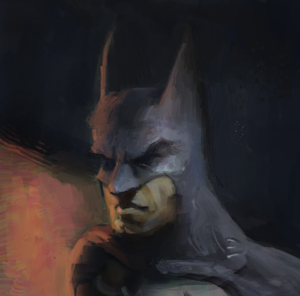 ArtStation - Batman Painting