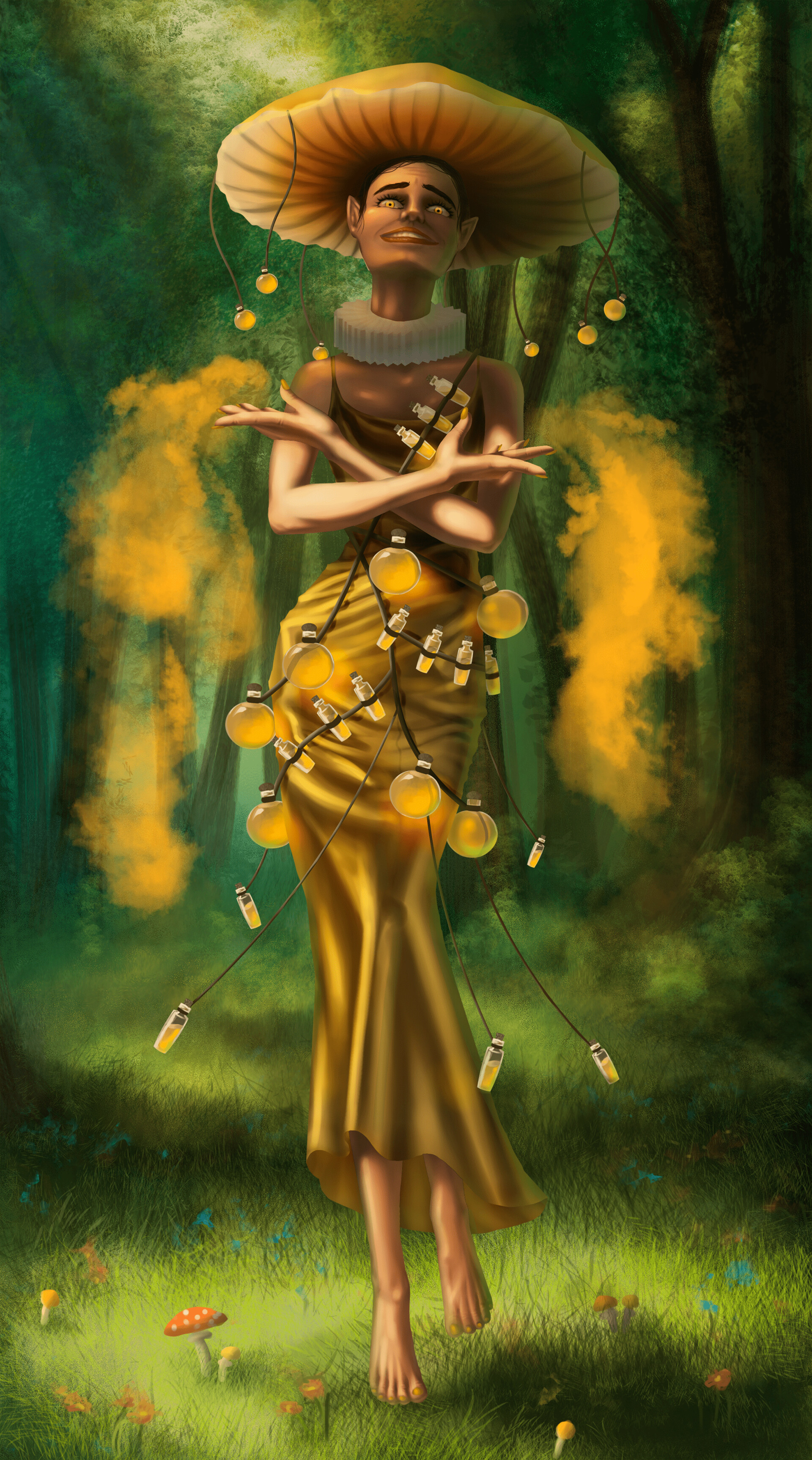 ArtStation Mushroom Lady