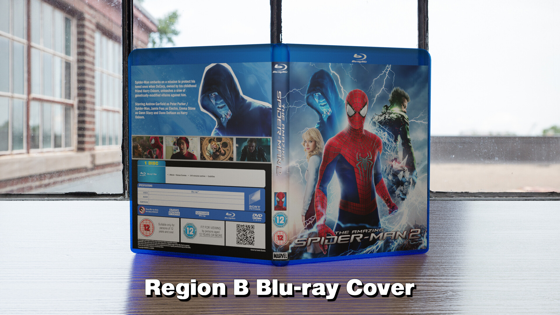 ArtStation - The Amazing Spider-Man 2 Custom Blu-ray Cover