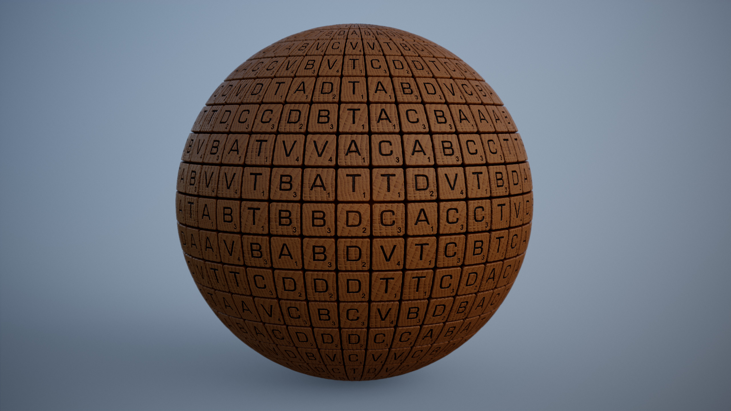 Four Sided - Scrabble board material