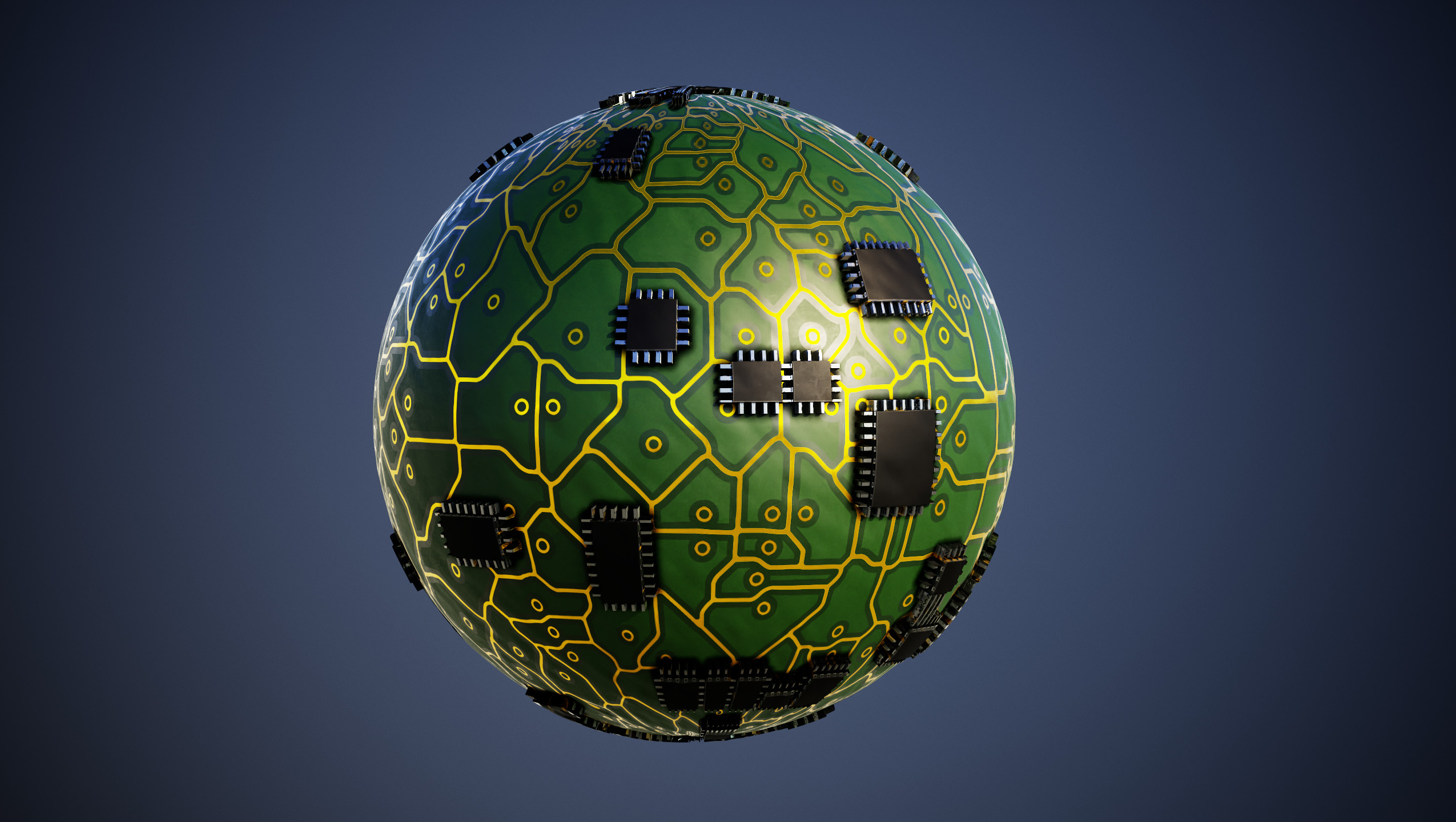 Green - Printed circuit board material