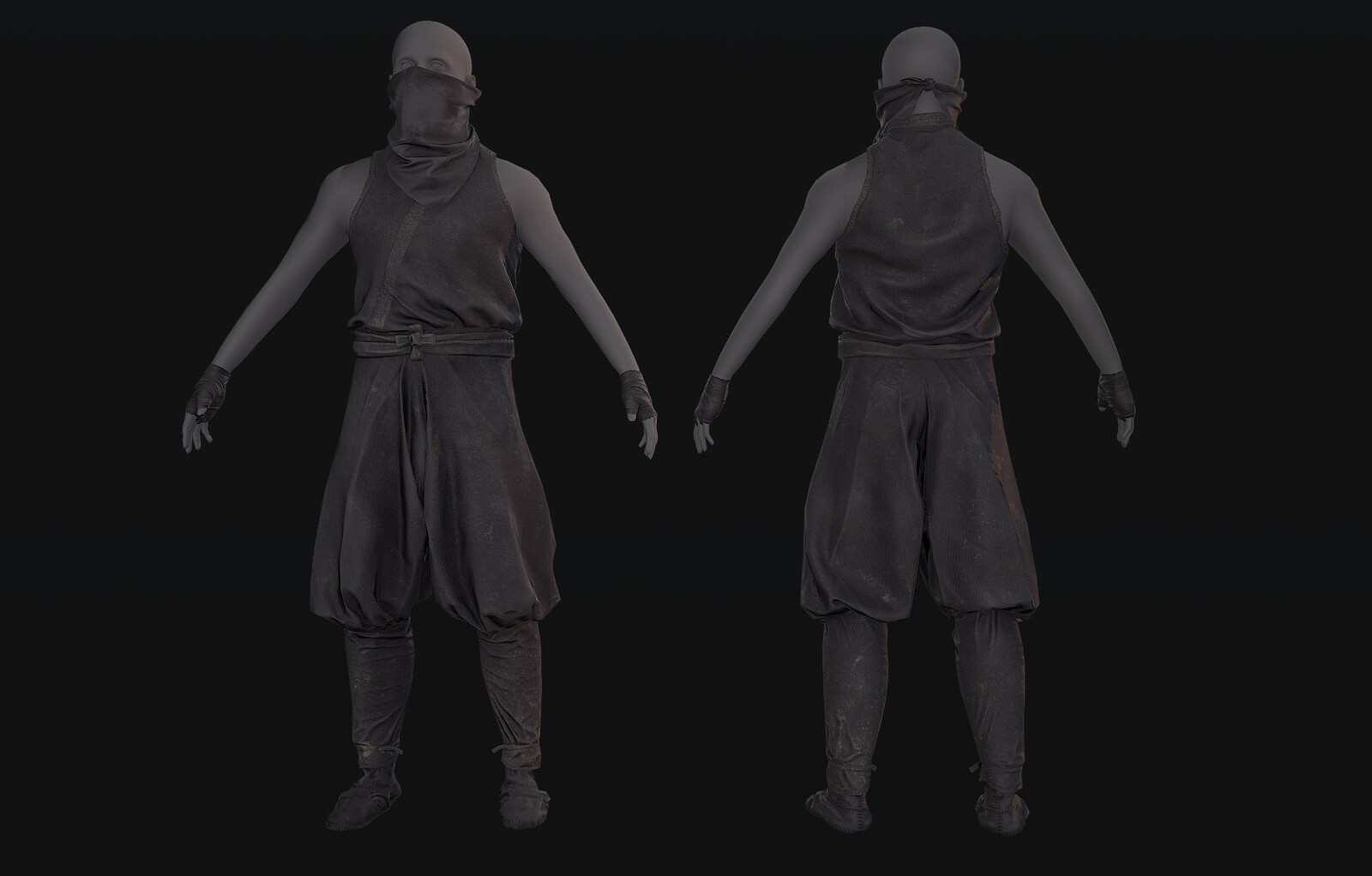 matt isaac Rust Twitch Drop Ninja Suit