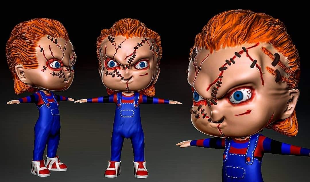ArtStation - Chucky Chibi
