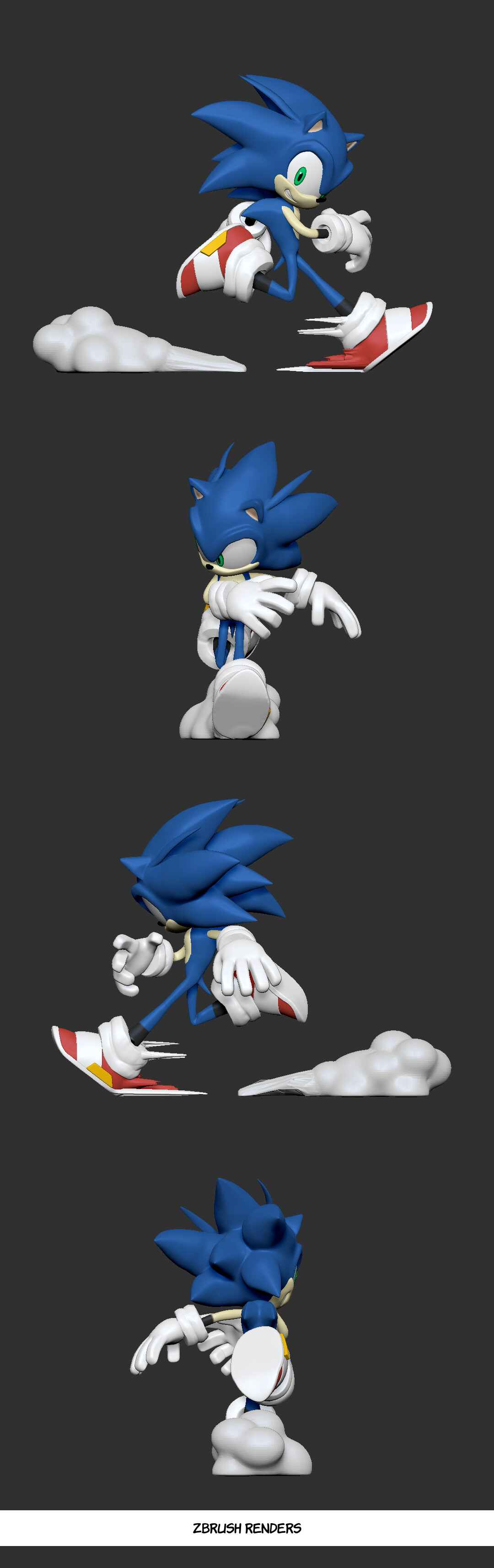 ZBrush: O Sonic foi redesenhado