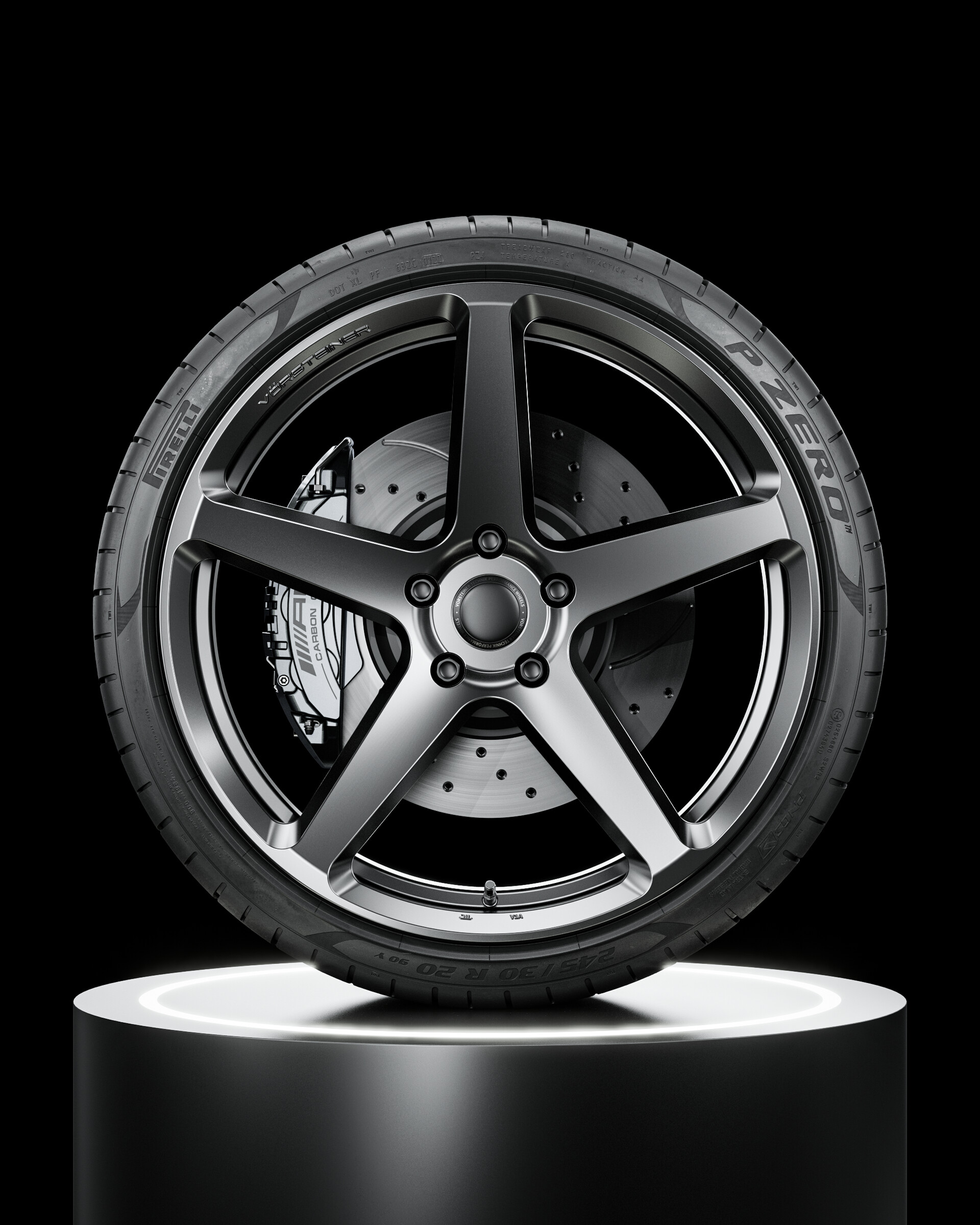 ArtStation - Pirelli P ZERO™ (PZ4) 245/30ZR20 90(Y) (Real