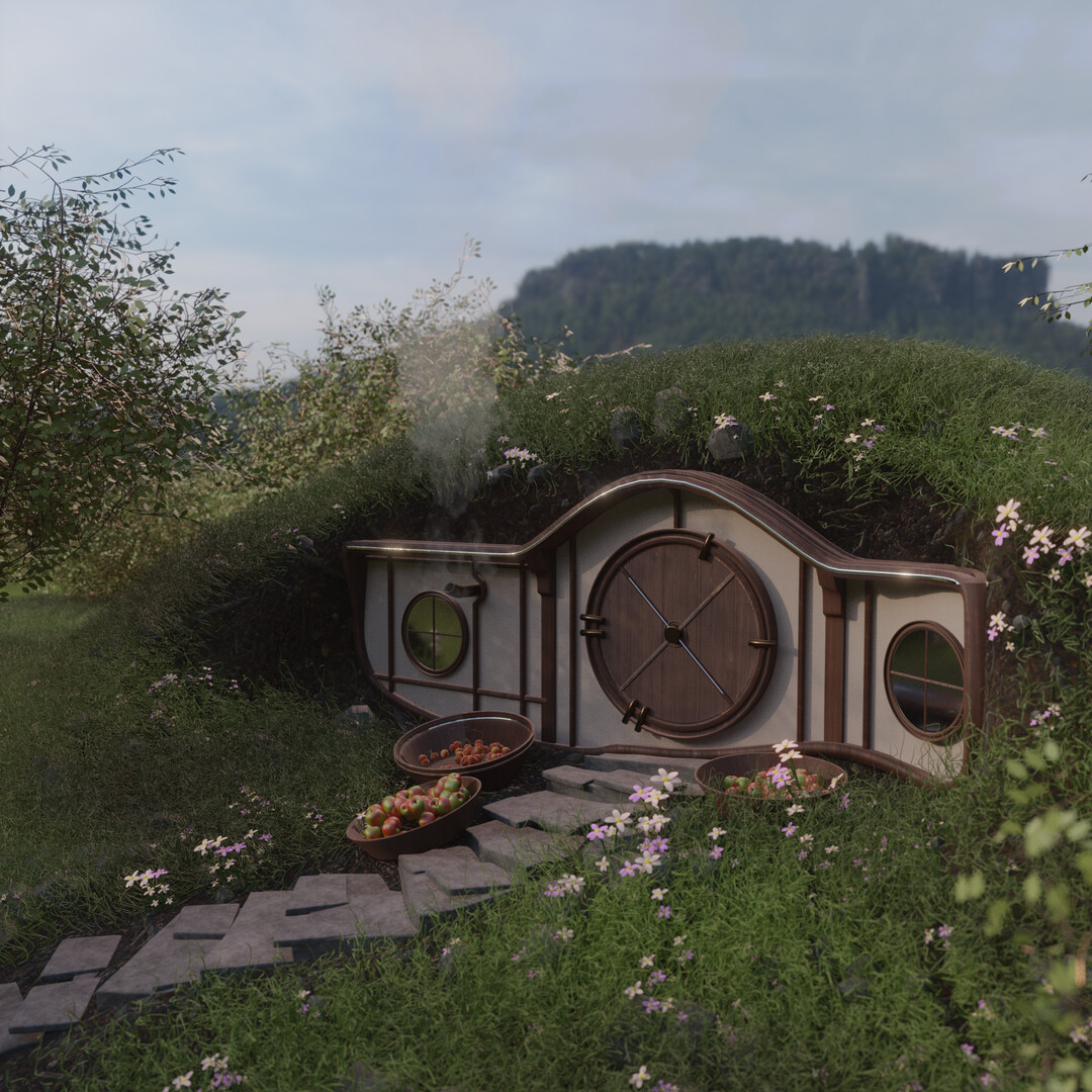Main render view