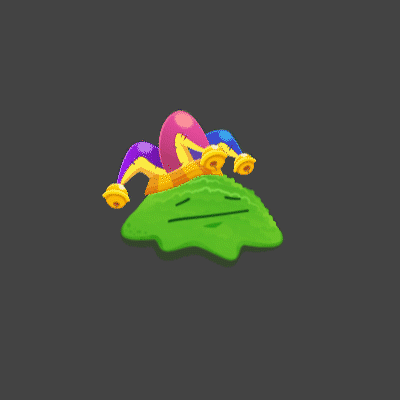 Moosie the Moss: 4 accesories , 4 skin colours (unused) 3 animations.