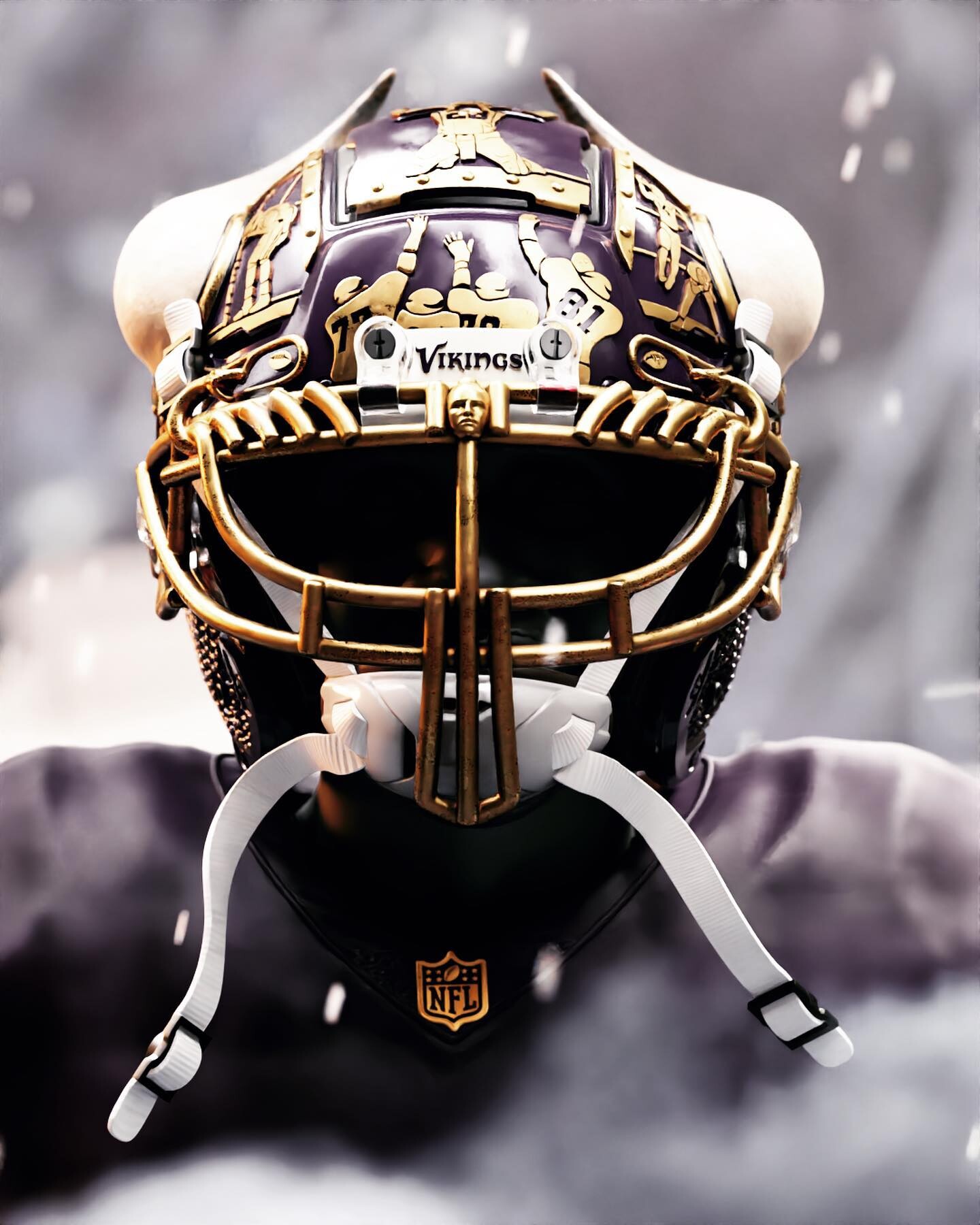 Simon Brokmann 3D Art Vikings F7 Vendel Helmet