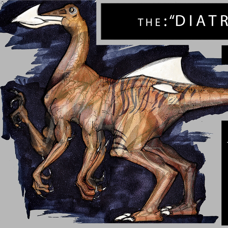 "Diatriseteur" (2019) Creature Concept Art