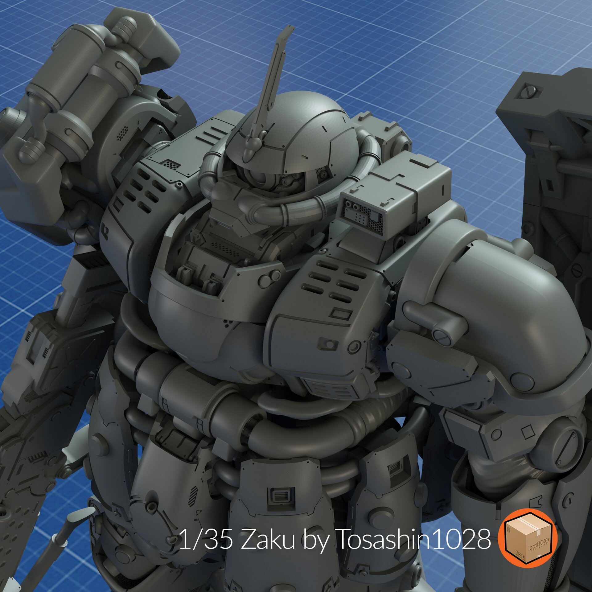 ArtStation - 1/35 Titan 06