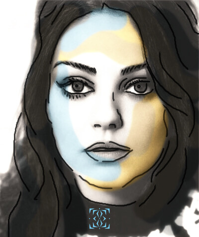Portrait Practice_ Mila Kunis