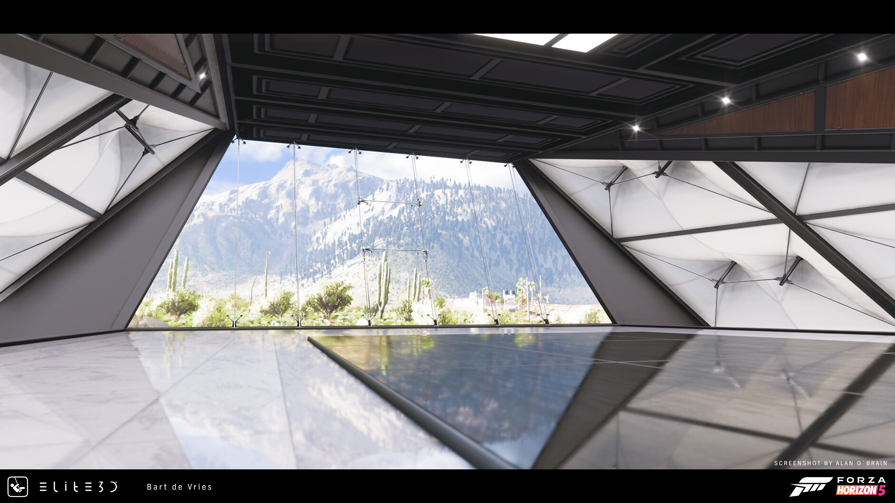 I was responsible for modelling and base material creating of the homespace interior.
