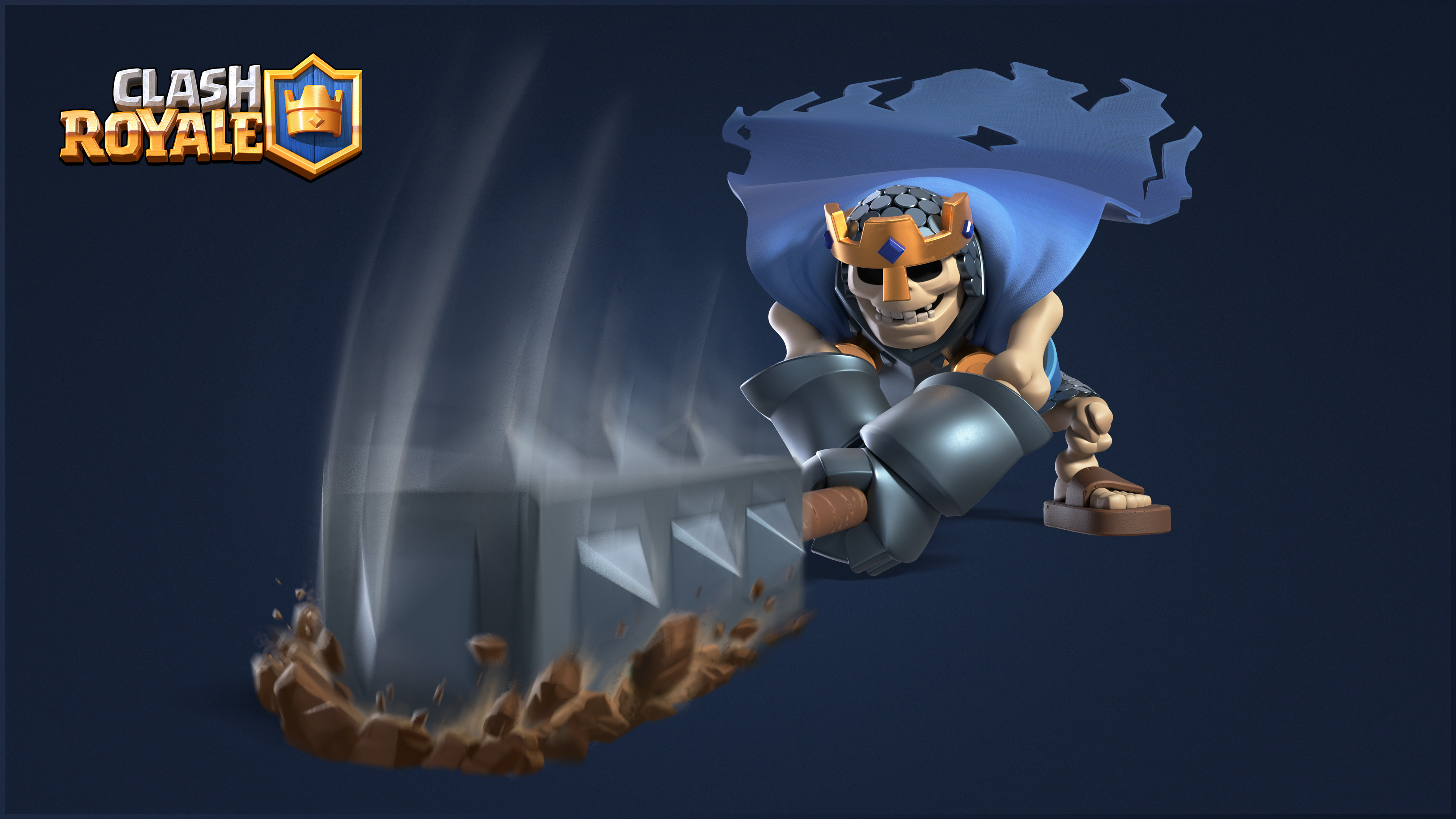 Clash Royale - Champions: Skeleton King, Ocellus - SERVICES