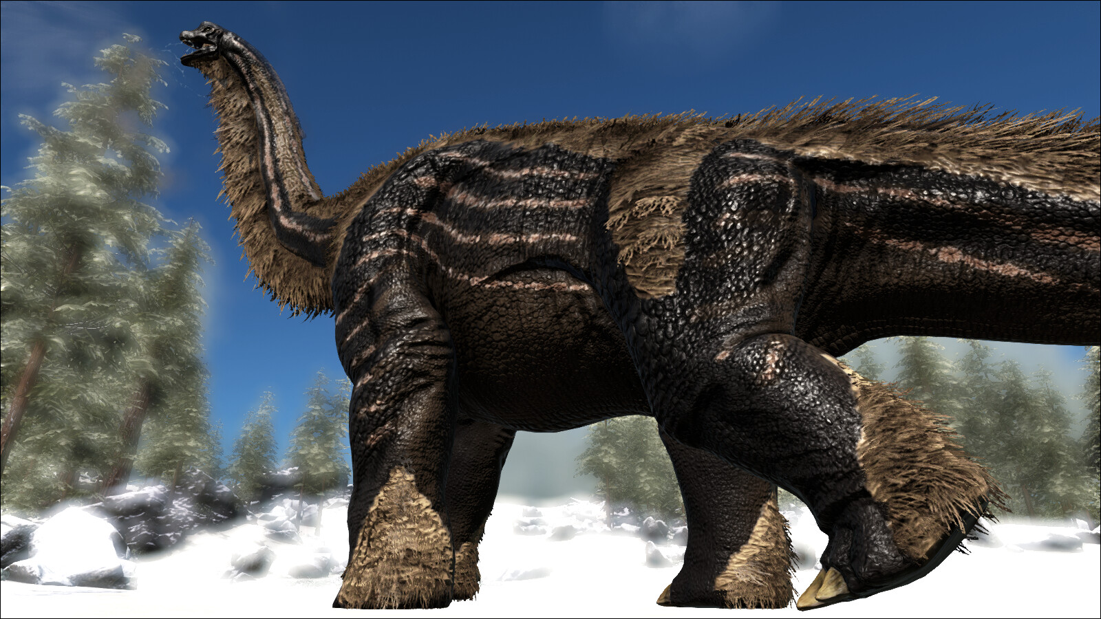 ArtStation - Brachiosaurus: ARK Additions Mod