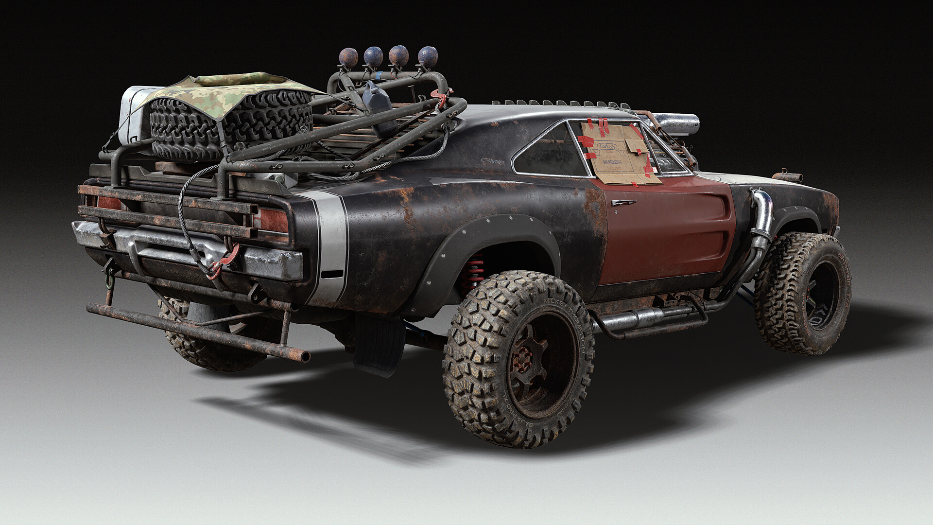 ArtStation - Off-road Rally (Low-poly) v2