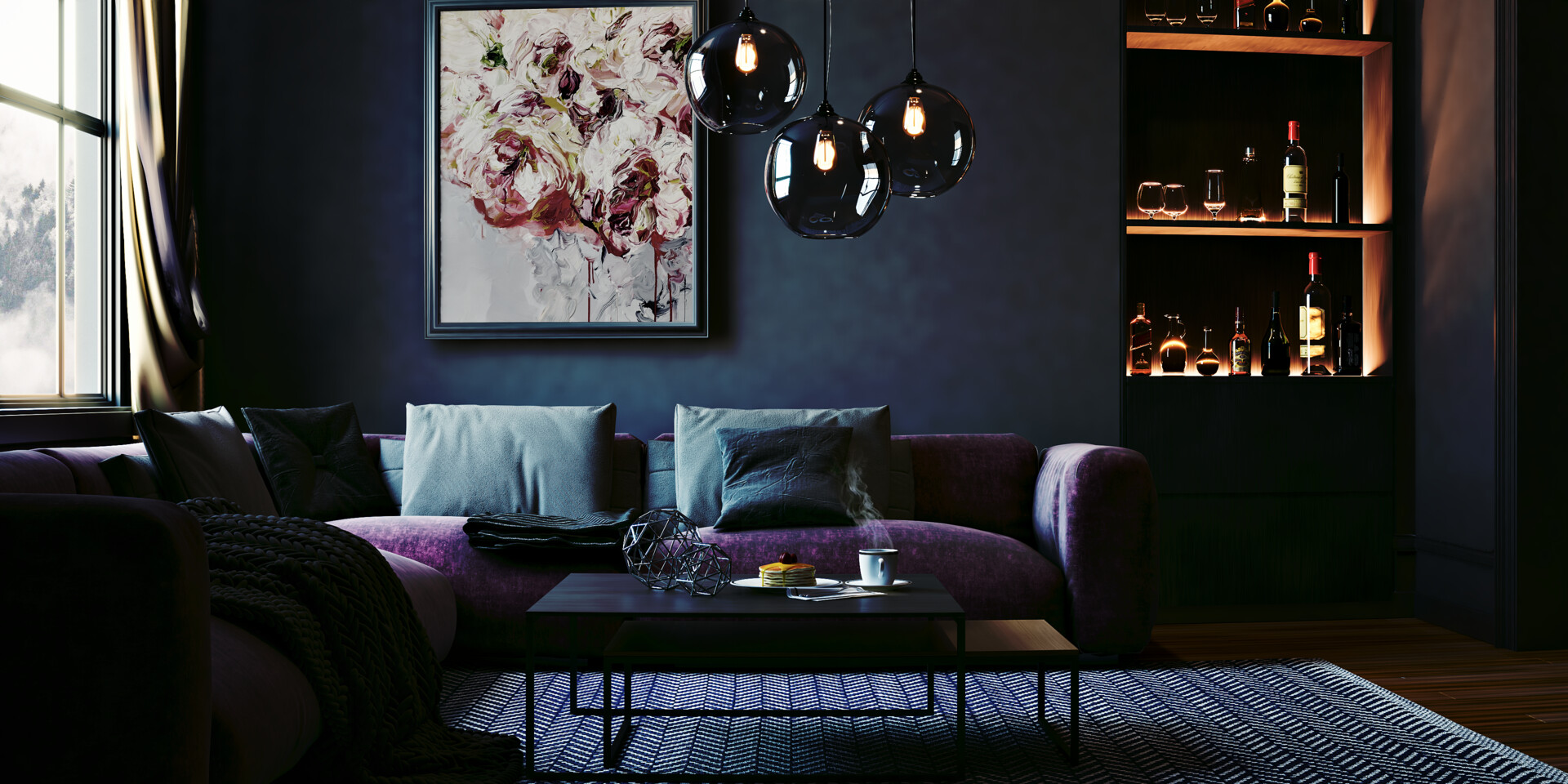 ArtStation Cozy living room