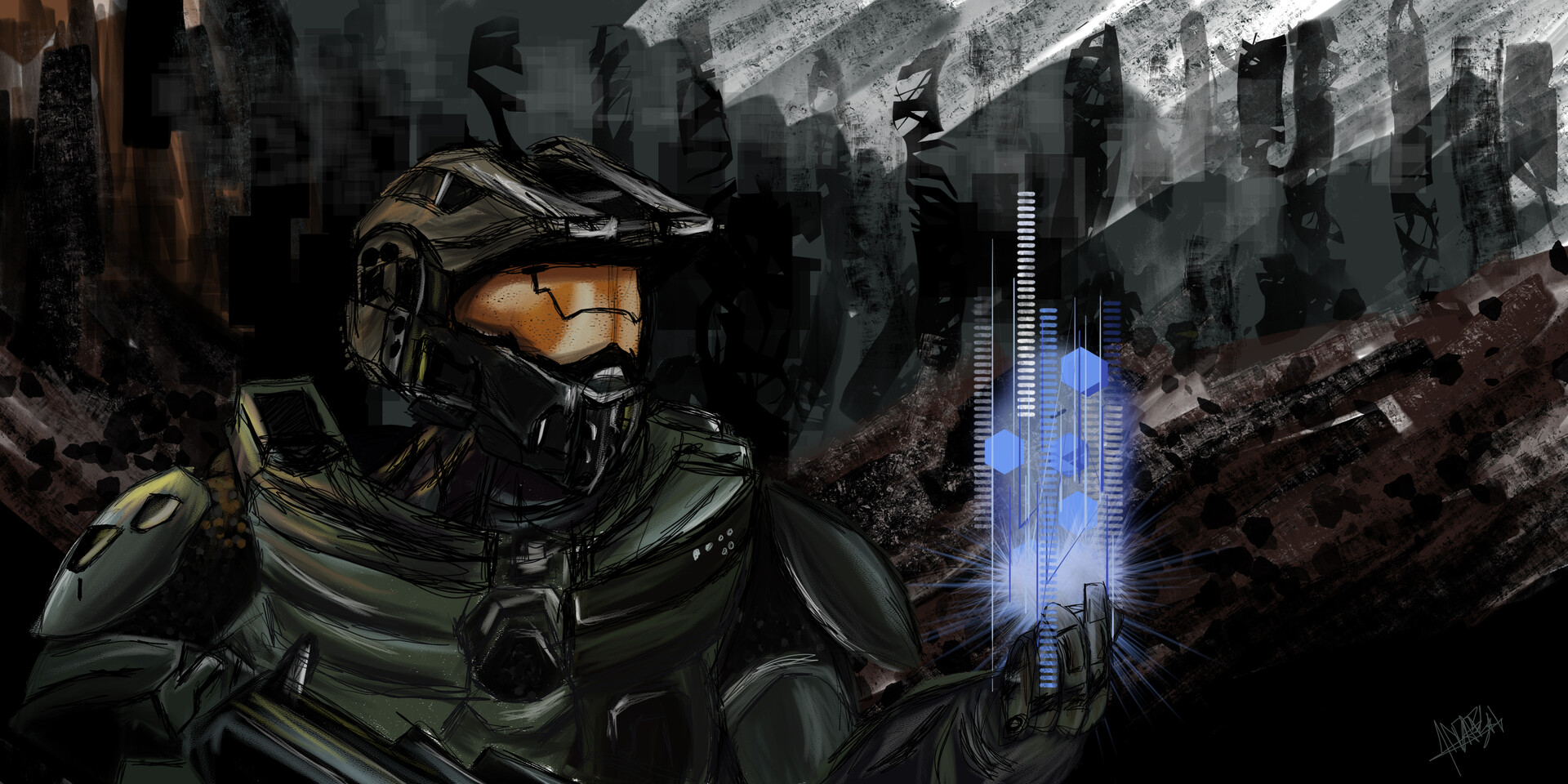 ArtStation - Halo Games - Fan Art/ Concept Art.