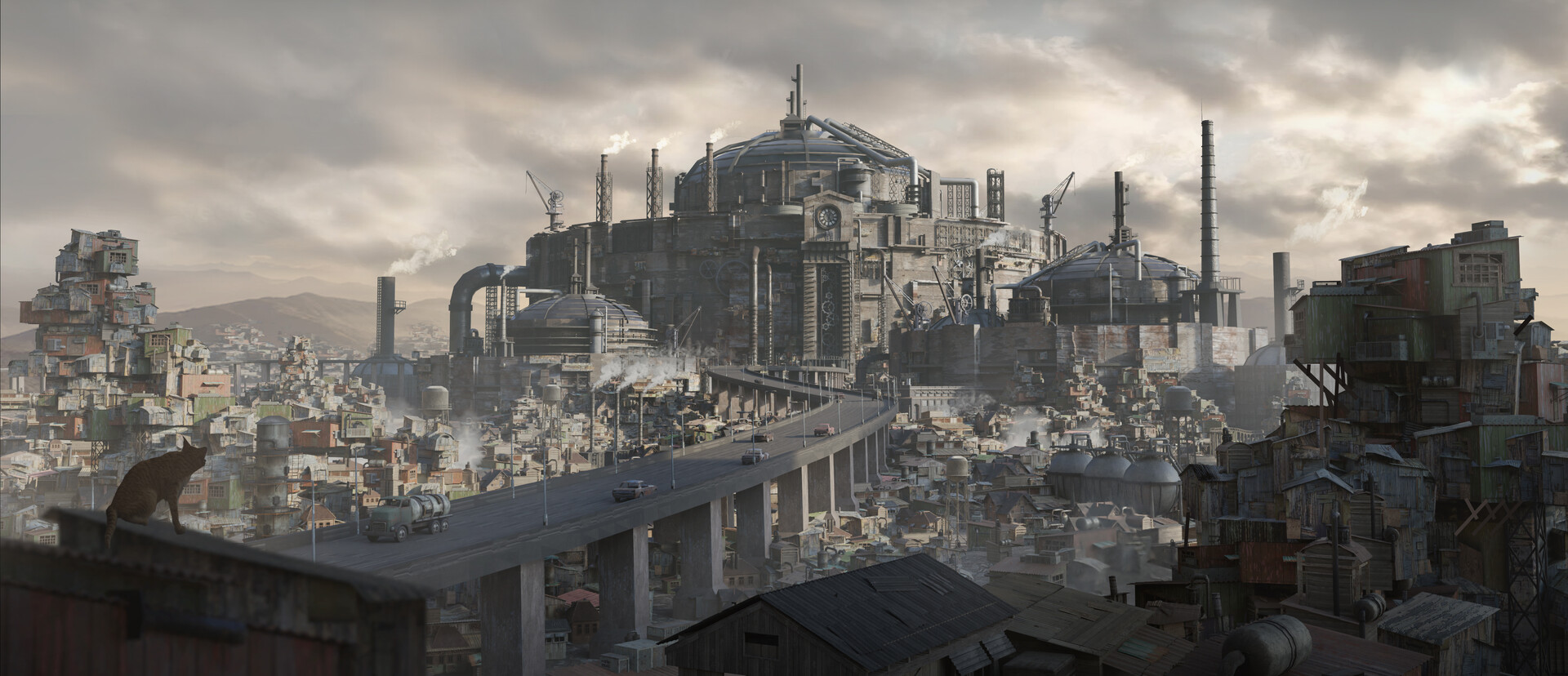 ArtStation Factory City