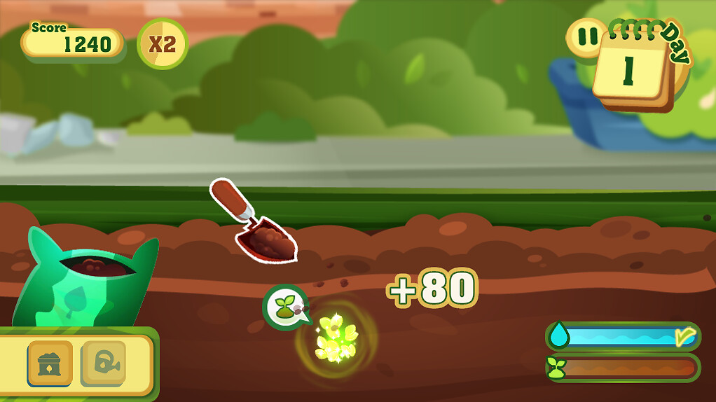 fertilizing minigame
