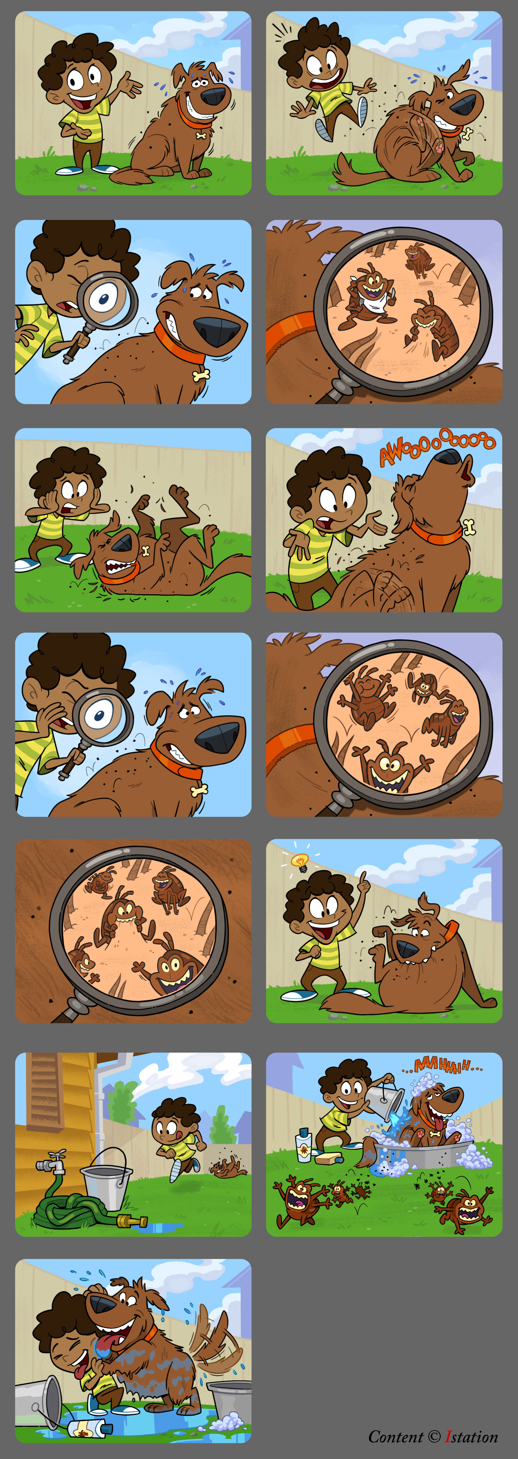 ArtStation My Dog Has Fleas (Istation)