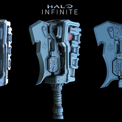 Halo Infinite Gravity Hammer Hi-Poly