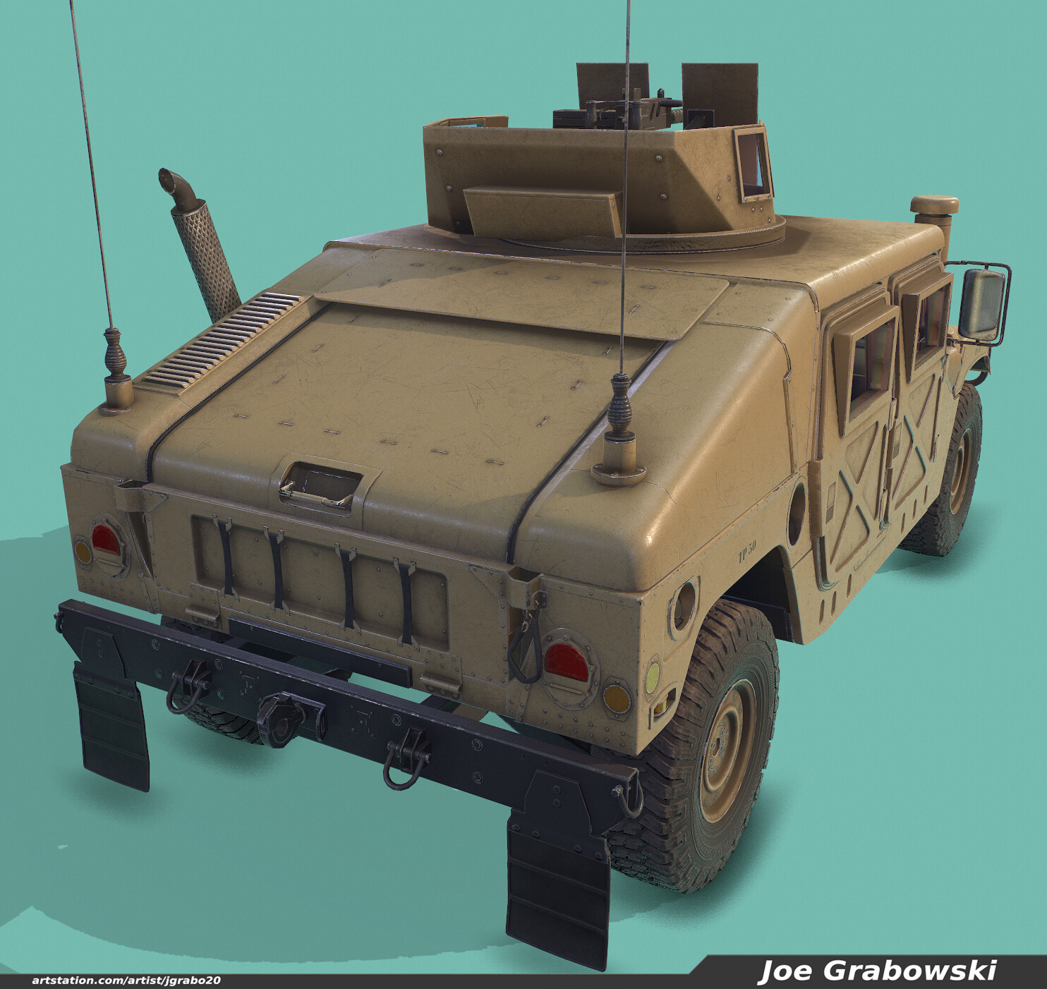 Joe Grabowski Game Ready Humvee