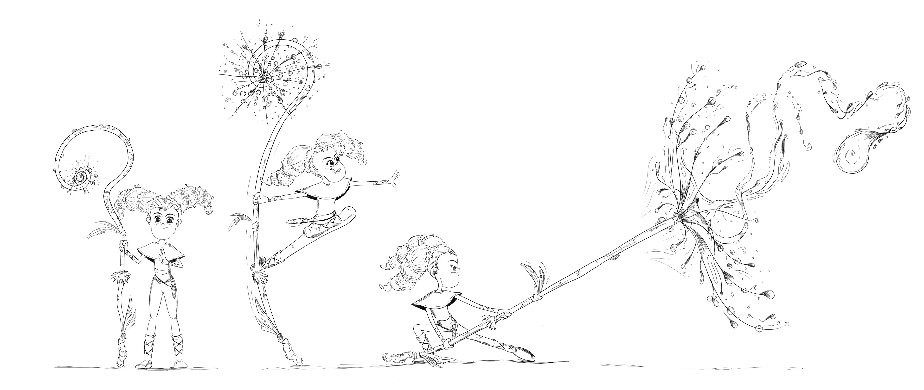 Clean-up sketch