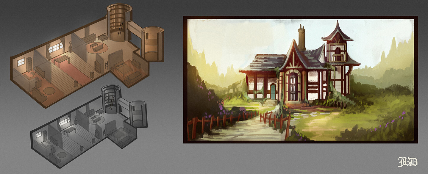 ArtStation DND HOUSE
