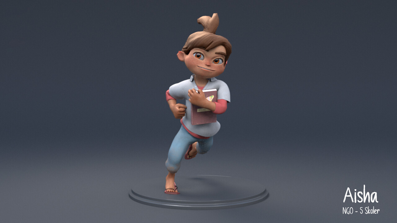 Aisha - NGO Project for 5 Skoler