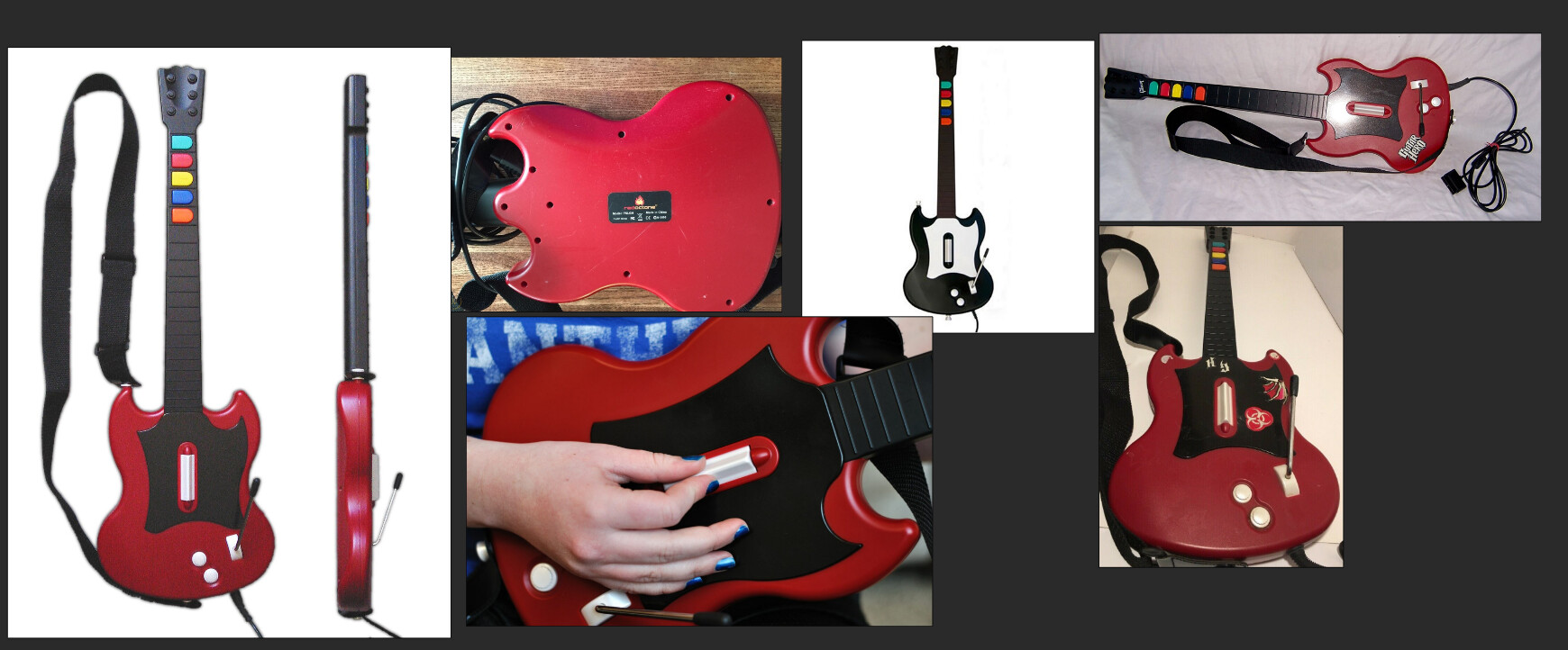 Angel Issac Lopez Guitar Hero SG Guitar Controller