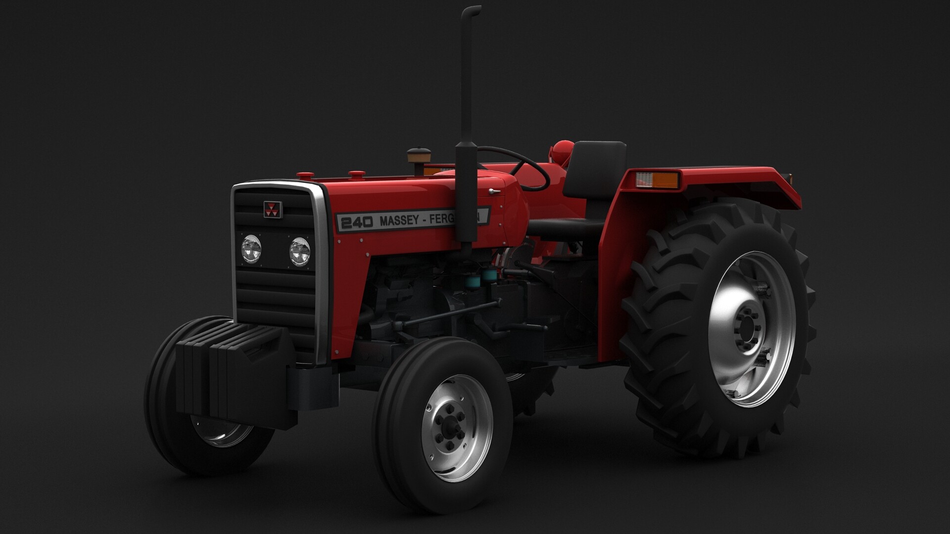 ArtStation - Massey Ferguson 240 1996