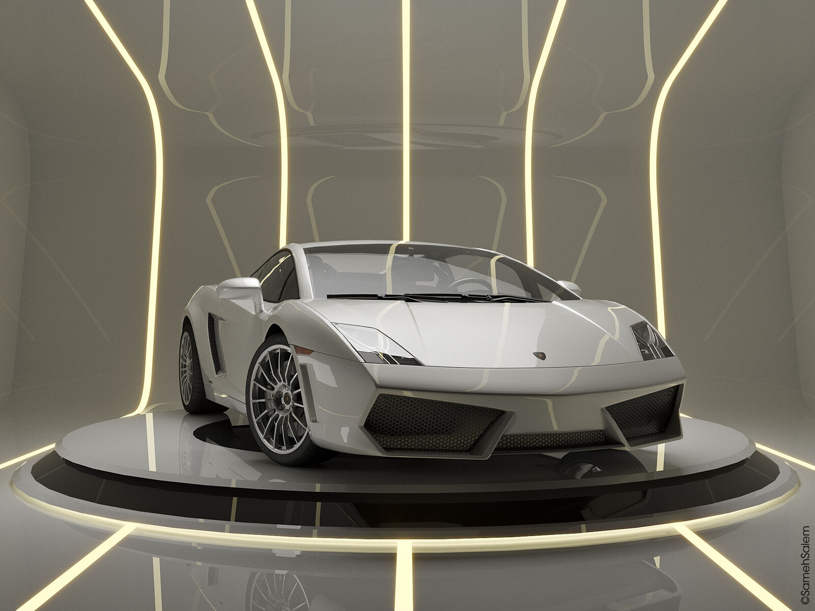 RGB render