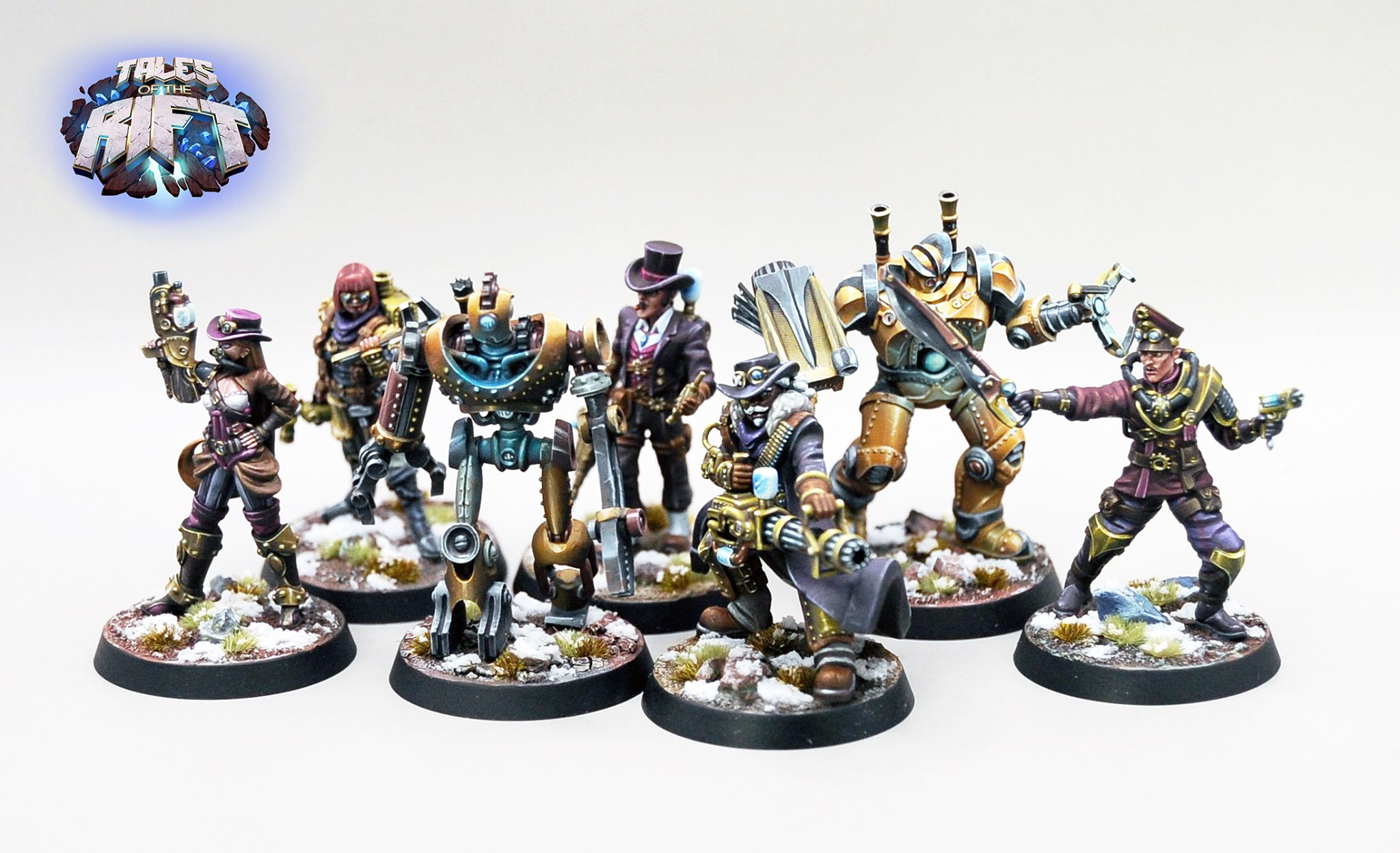 Painted miniatures