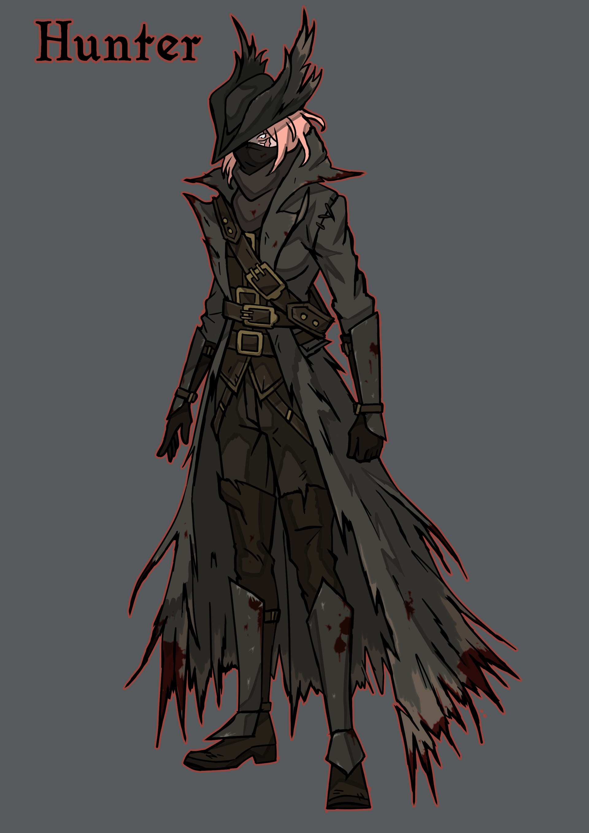 ArtStation Bloodborne Hunter