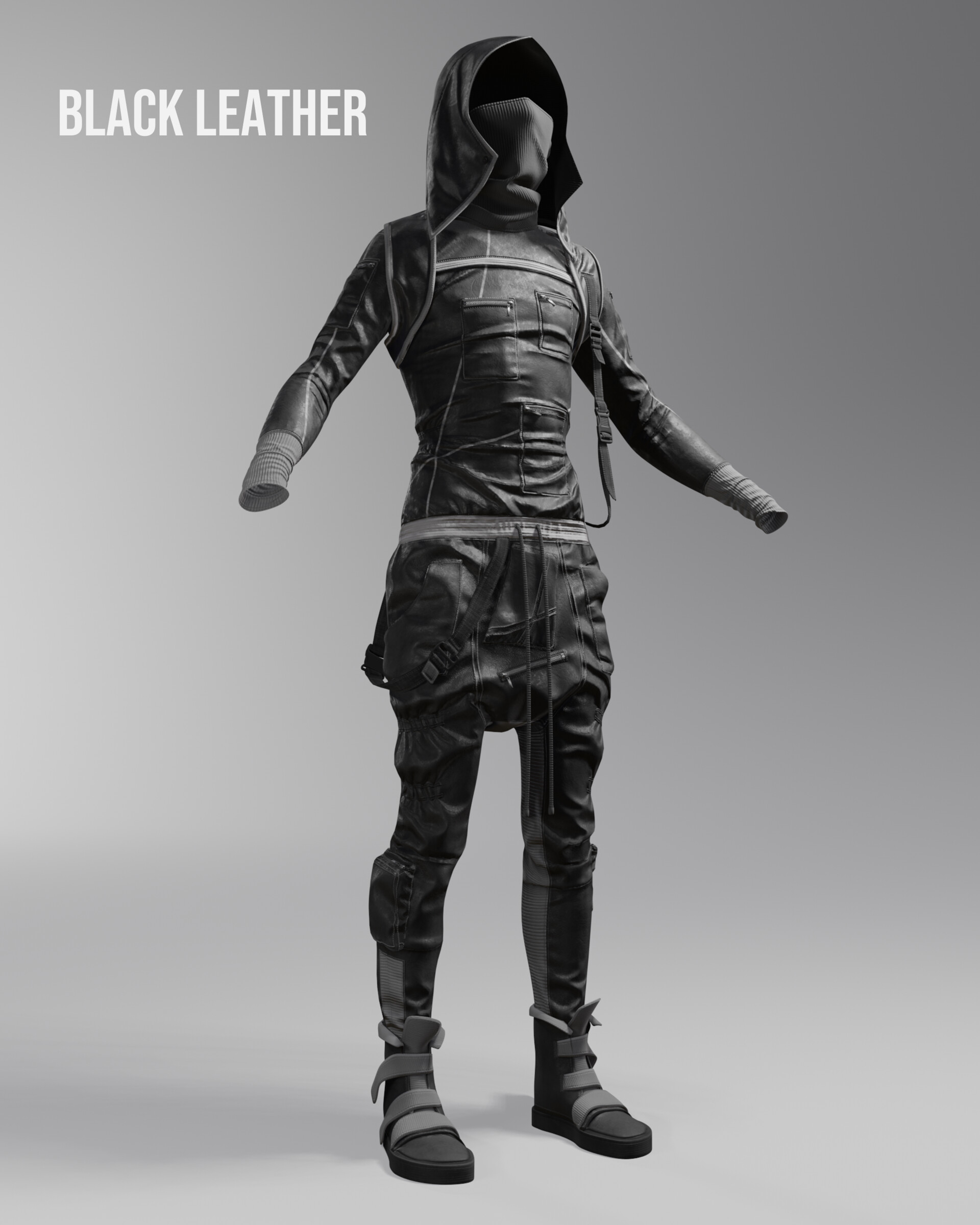 Futuristic Clothing for Metahuman - Works in Progress - Blender