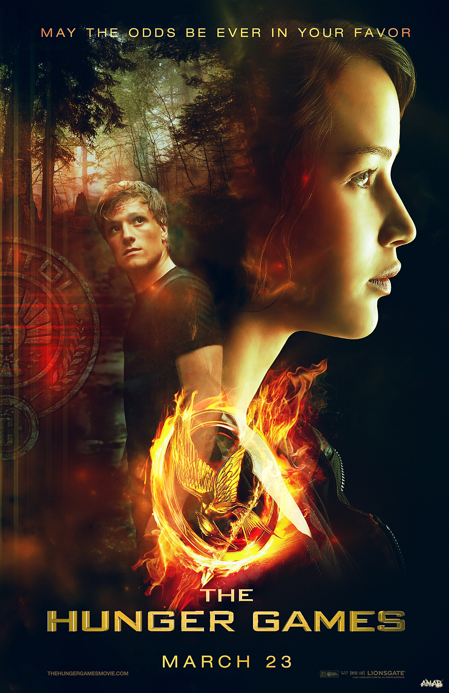 Ana Mueller The Hunger Games Fanmade Poster