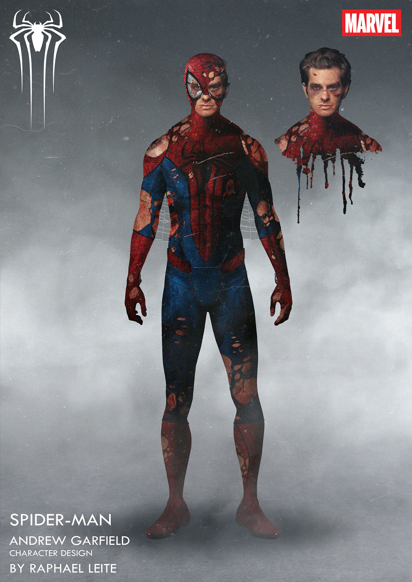 Introducir 41+ imagen spiderman black suit fan art
