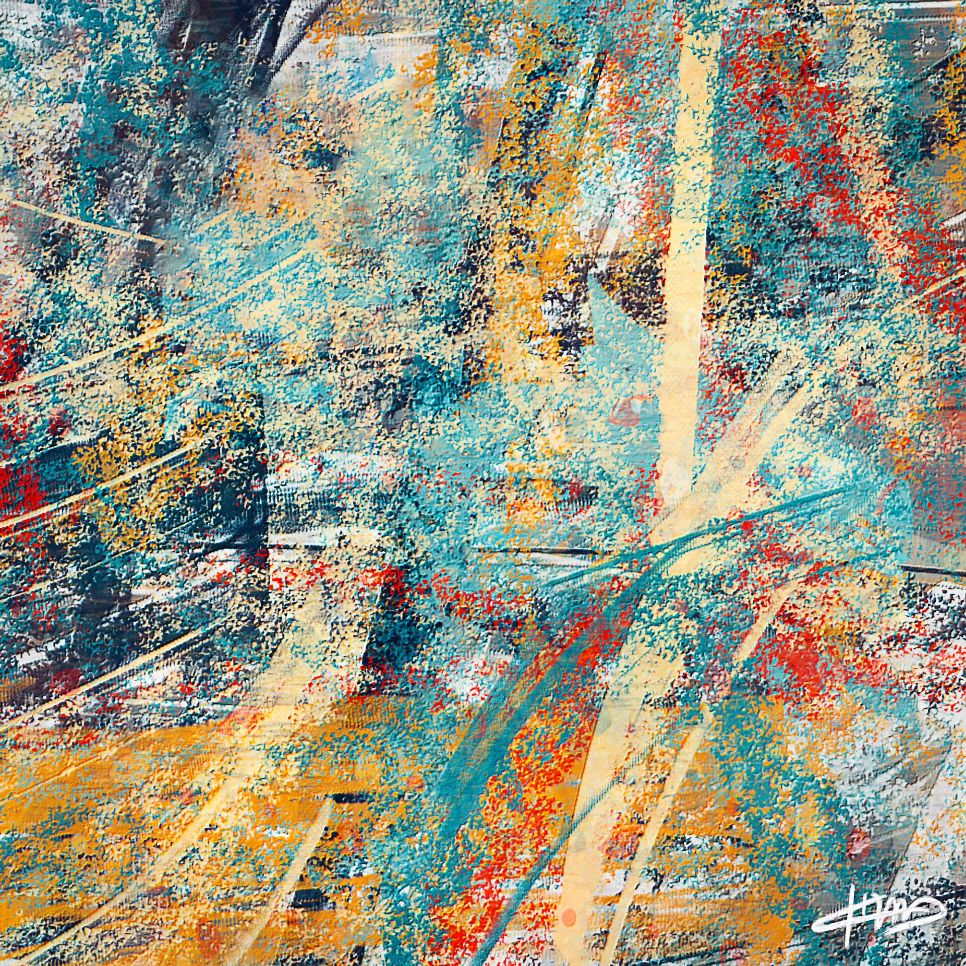 ArtStation Artwork abstract art painting NFT digital art by Haitam