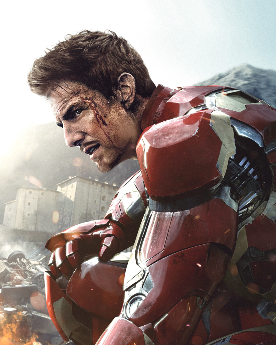 ArtStation - Tom Cruise as Iron man variant