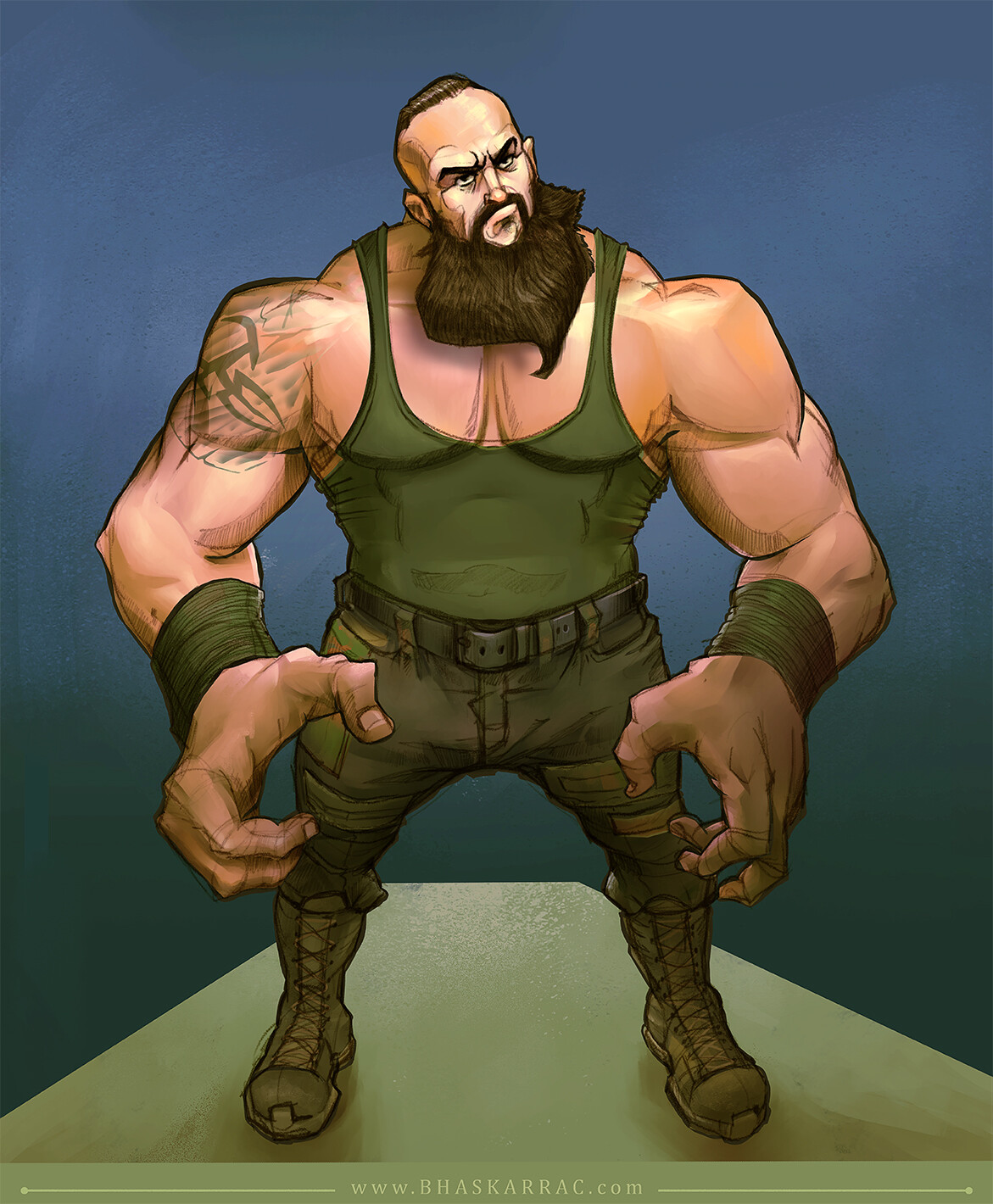 Braun Strowman (WWE Fanart)